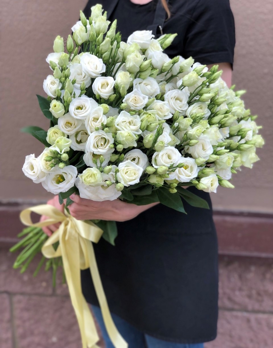 Букет из эустомы Свежесть