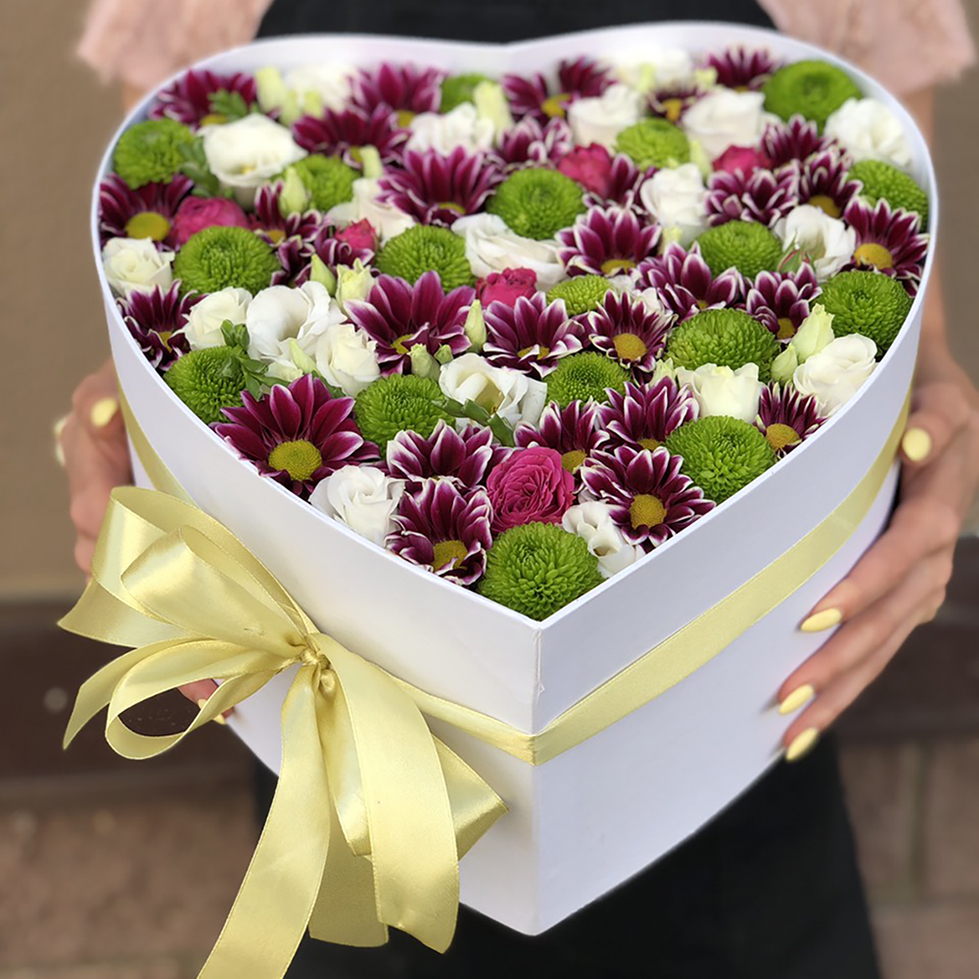 Коробка сердце Красота момента