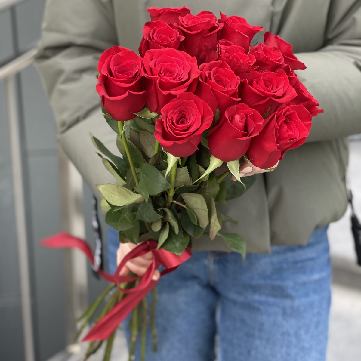 Букет Признание в Любви из 51 красной розы