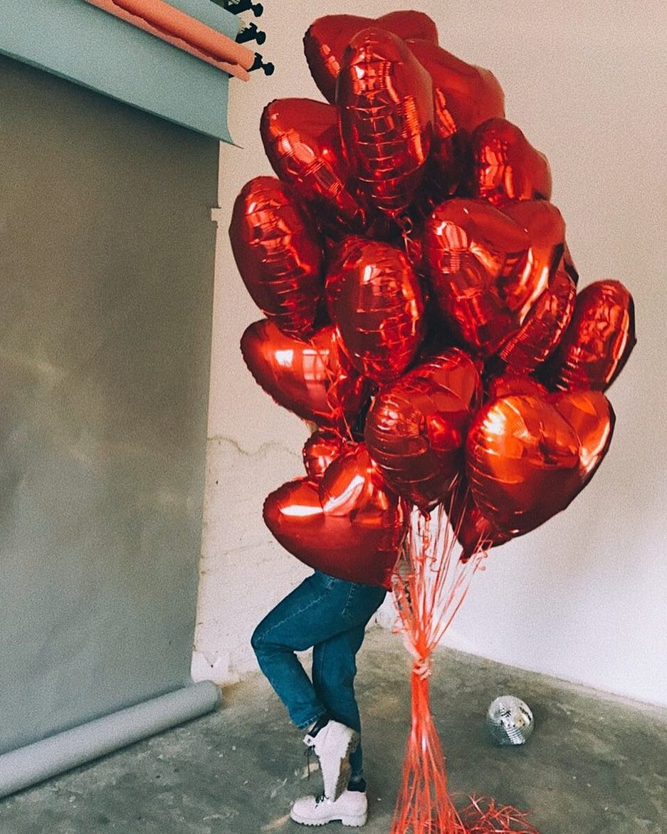 Сет из шаров №5 «Люблю»