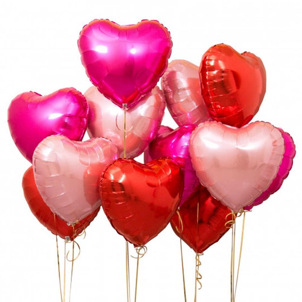 Фольгированный шар сердце (цвет на выбор)