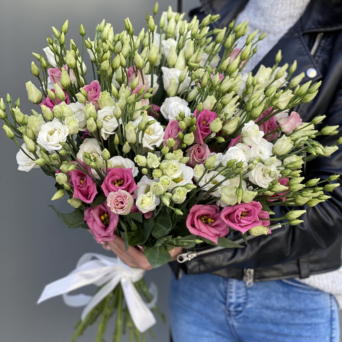 Букет из эустомы Элиана