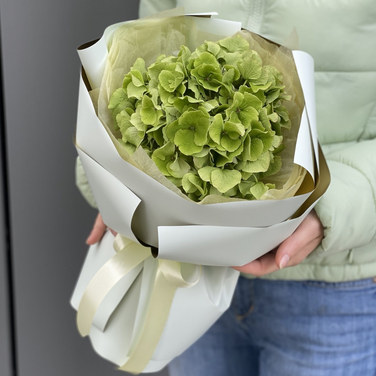 Букет Оливия из гортензии