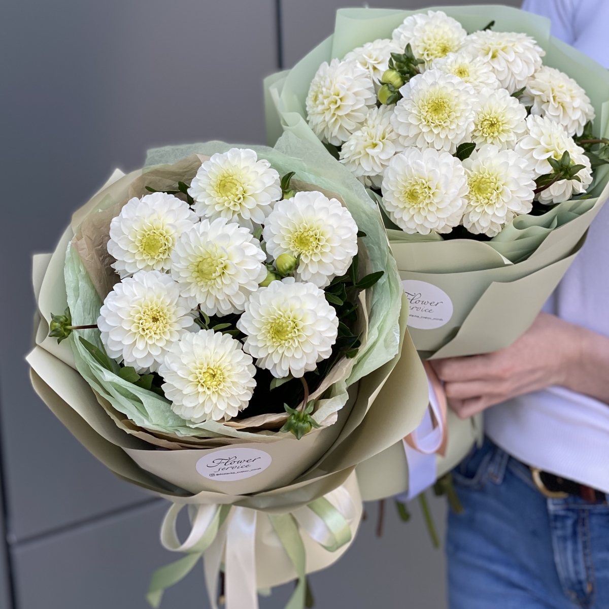 Букет Крошка из кустовой пионовидной розы сорта Мисти Баблз